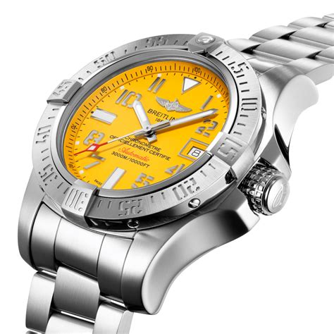 breitling avenger ii seawolf yellow actor|breitling avenger ii seawolf yellow.